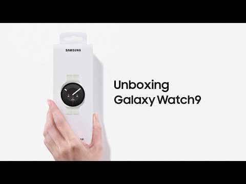 Unboxing Galaxy Watch9 | Samsung