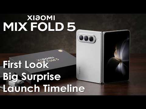 Xiaomi MIX Fold 5 First Look in Real Life — Huge Surprise!