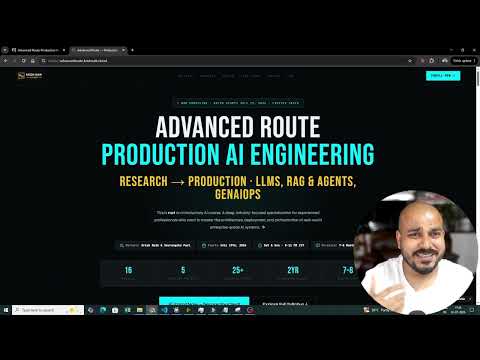 Final Call For Enrollments-Advanced Route Production AI Engineering Bootcamp