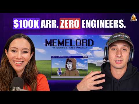 How a non-technical founder built a $100K ARR meme company | Jason Levin (Memelord CEO)