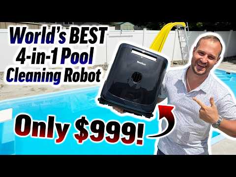 Sorry Humans.. This Robot Pool Cleaner Does it ALL for CHEAP