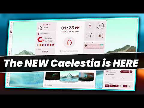 BLAZING Fast CachyOS + NEW Caelestia Shell is INSANE! ⚡