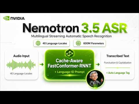 The NEW Best ASR - NVIDIA Nemotron 3.5 ASR