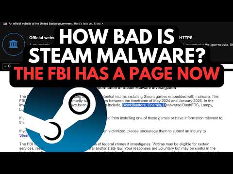 Steam Malware situation so bad the FBI has a page for it!