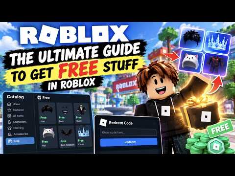 How To Get Free Stuff In Roblox 2026: The Ultimate Avatar Shop Items, Codes & Free UGC Guide!