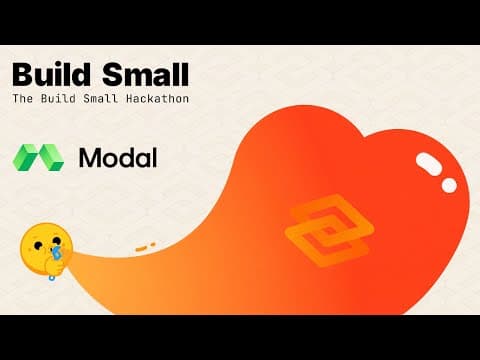 Build Small with Modal
