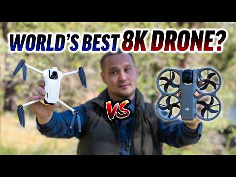 Antigravity A1 360 vs DJI Avata 360 - Best 8K Drone?