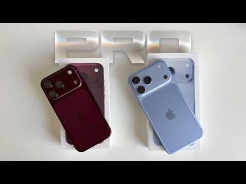 iPhone 18 Pro (Max): Burgundy & Glacier Unboxing!