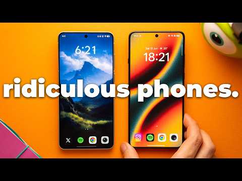 The two most extreme phones ever.