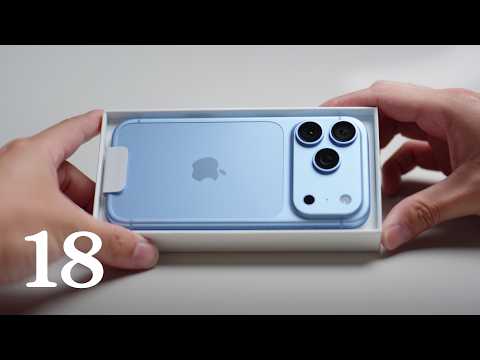 iPhone 18 Pro: Unboxing, Setup, Pro Controls!