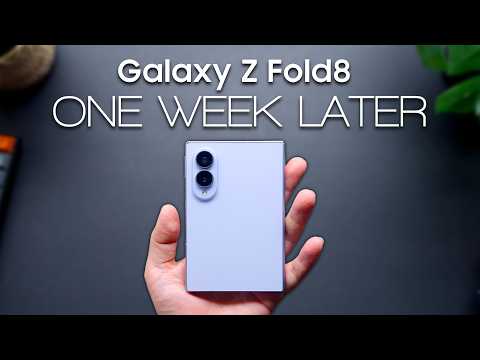 Galaxy Z Fold 8 One Week Later - Watch Out Apple