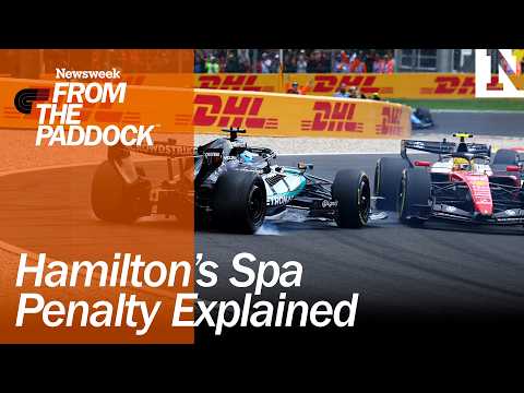 Hamilton’s Spa Penalty Explained as Drivers Lead Regulation Uproar