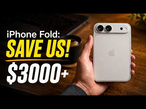 iPhone Fold Will Price Over $3,000!?