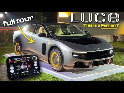 Ferrari Luce First Look: Inside & Out!