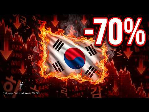 The South Korean Market Is Nearing A Sudden Epic Crash