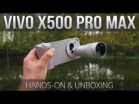 Vivo X500 Pro Max Hands-On Review & Unboxing