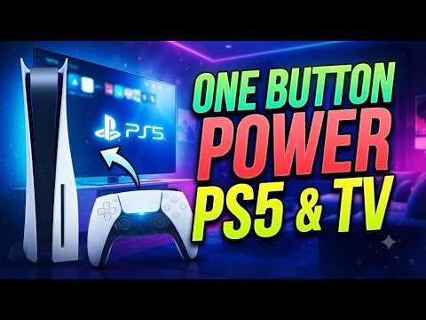 HOW TO TURN ON PS5 AND TV AT THE SAME TIME