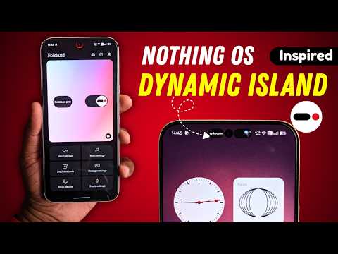 NoIsland App: Nothing OS Inspired Dynamic Island for Android