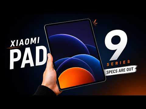 Xiaomi Pad 9 Series Specs Are Out !!!