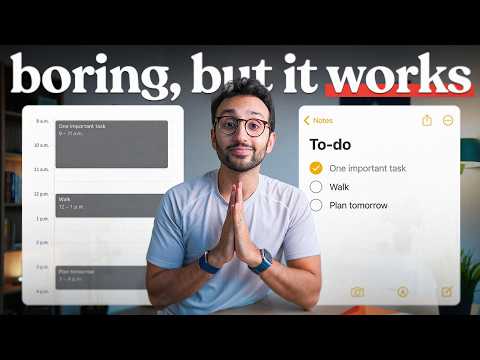 Brutally Honest Advice About Productivity in 26 Minutes