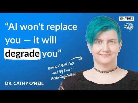 1013: What Actually Makes an Algorithm Terrifying (with Cathy O'Neil)