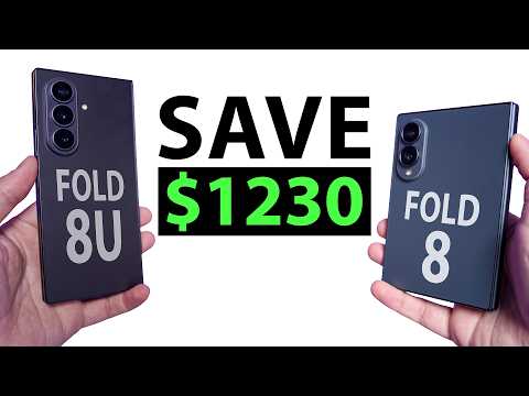 Don't Miss These HUGE Z Fold 8 and Fold 8 Ultra Deals!