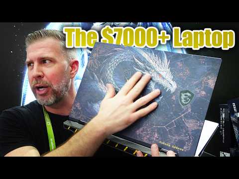 The $7000+ Laptop - Dragon Edition Draco Epic MSI Titan 18HX