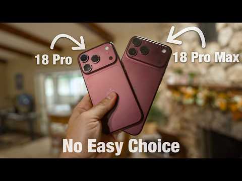 Don't Choose the Wrong iPhone: 18 Pro vs Pro Max