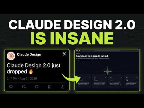 Anthropic Just Put Claude Design INTO Claude Code (V2.0)