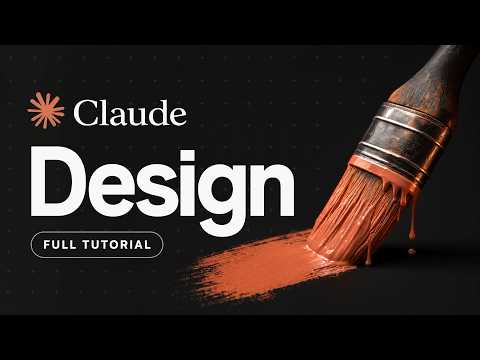 Claude Design FULL Tutorial: Beginner to Pro