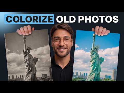 AI PHOTO RESTORATION FULL TUTORIAL | How to Restore and Colorize Old Photos for Free