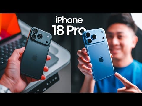 iPhone 18 Pro: Glacier vs Black Hands-On! Don't Pick the Wrong Color! 🔥