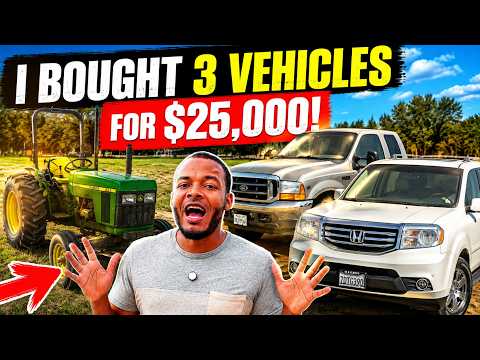 I Bought These 3 Vehicles For $25,000 (Instead of 1 New Car)