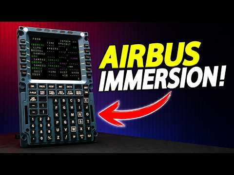 REVIEW - NEW MOZA MA3F Airbus MCDU Flight Computer Display