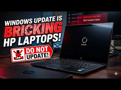 Windows Update is Bricking HP Laptops