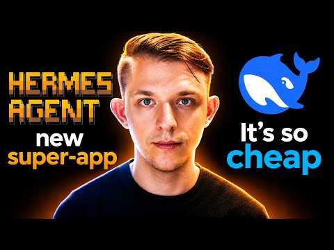 Hermes Agent NEW Super-App and DeepSeek v4 Catches Up To Opus 4.8?