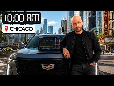 Running out of money in Chicago!!! | TRADE & DRIVE TO ALASKA (VLOG 3)