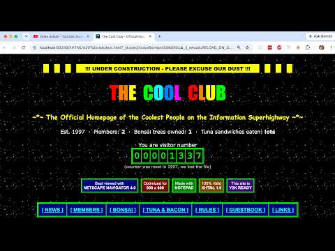 XHTML Tutorial - 11 - Generating XHTML with AI