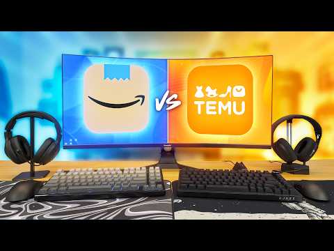 TEMU vs AMAZON Budget Gaming Setup Challenge!