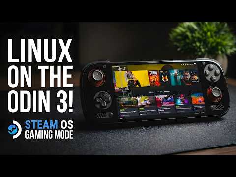 Linux On The ODIN 3! Turn It Into a Mini arm Based Steam Deck!