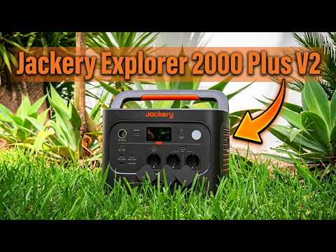Jackery Explorer 2000 Plus V2 - Now Smaller & Lighter!