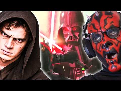 Darth Maul & Darth Vader Watch Their First Fight