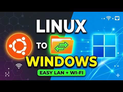 Share Any Linux Folder with Windows Over LAN or Wi-Fi
