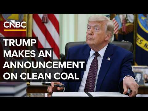 LIVE: President Trump makes an announcement on clean coal — 6/4/2026