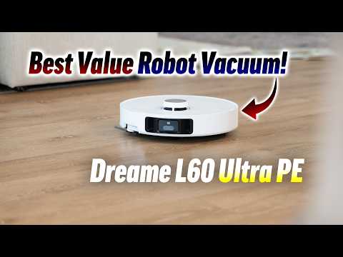 Peak Robot Vacuums are now UNDER $1,000?! Dreame L60 Ultra PE