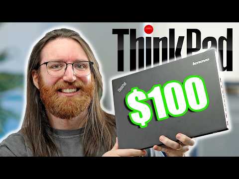 I Tried Using A $100 Lenovo ThinkPad In 2026...