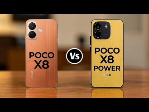 Poco X8 Vs Poco X8 Power