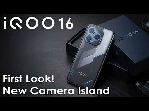 iQOO 16 First Look! New Camera Island, Flagship Specs Revealed