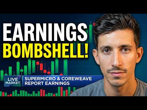 LIVE NOW: SUPERMICRO & COREWEAVE EARNINGS REPORT