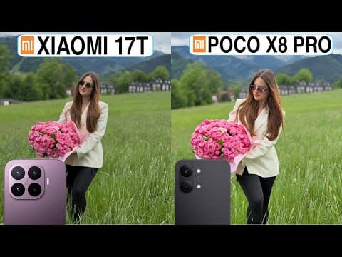 Xiaomi 17T Vs Poco X8 Pro Camera Test Comparison